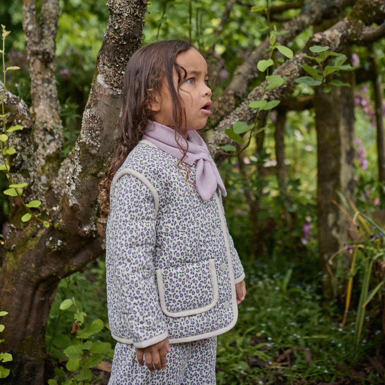 PIPPIN PANTS - Briarwood Heron Print | Nature Baby