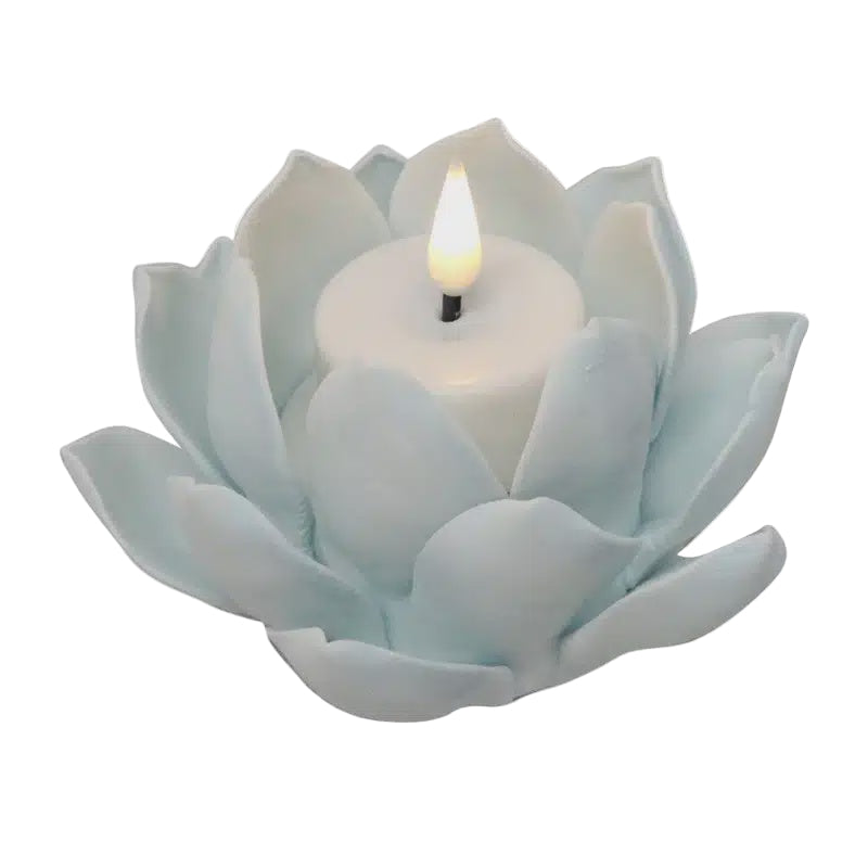Porcelain Tealight - Ice Blue | Le Forge