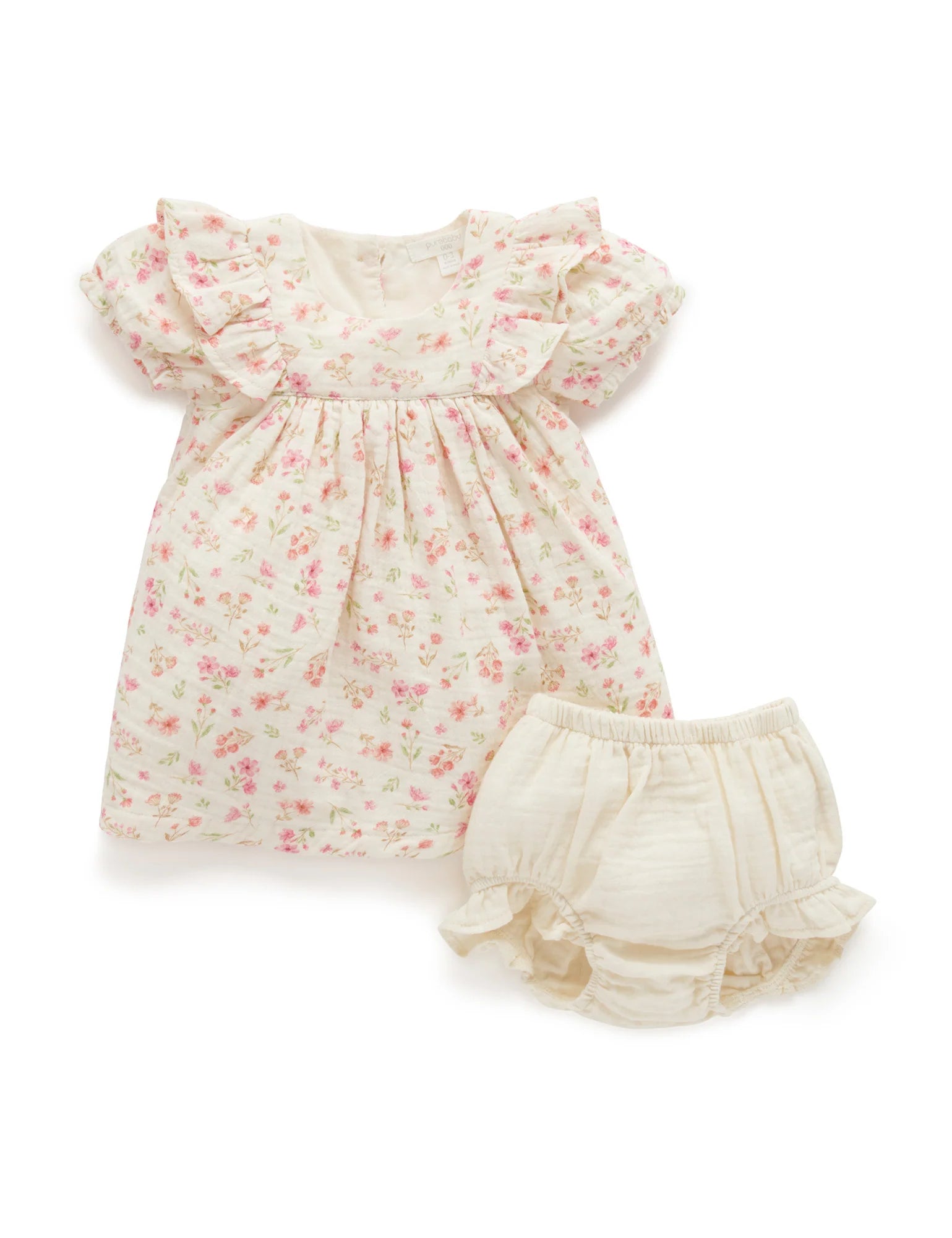 SEASIDE DRESS - SEASIDE FLORAL | Purebaby