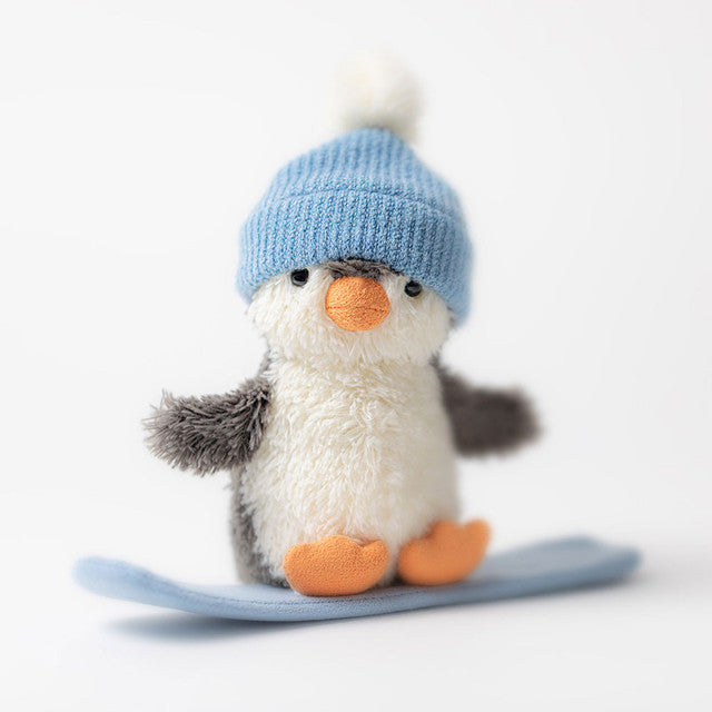 Peanut Penguin Snowboarding | Jellycat