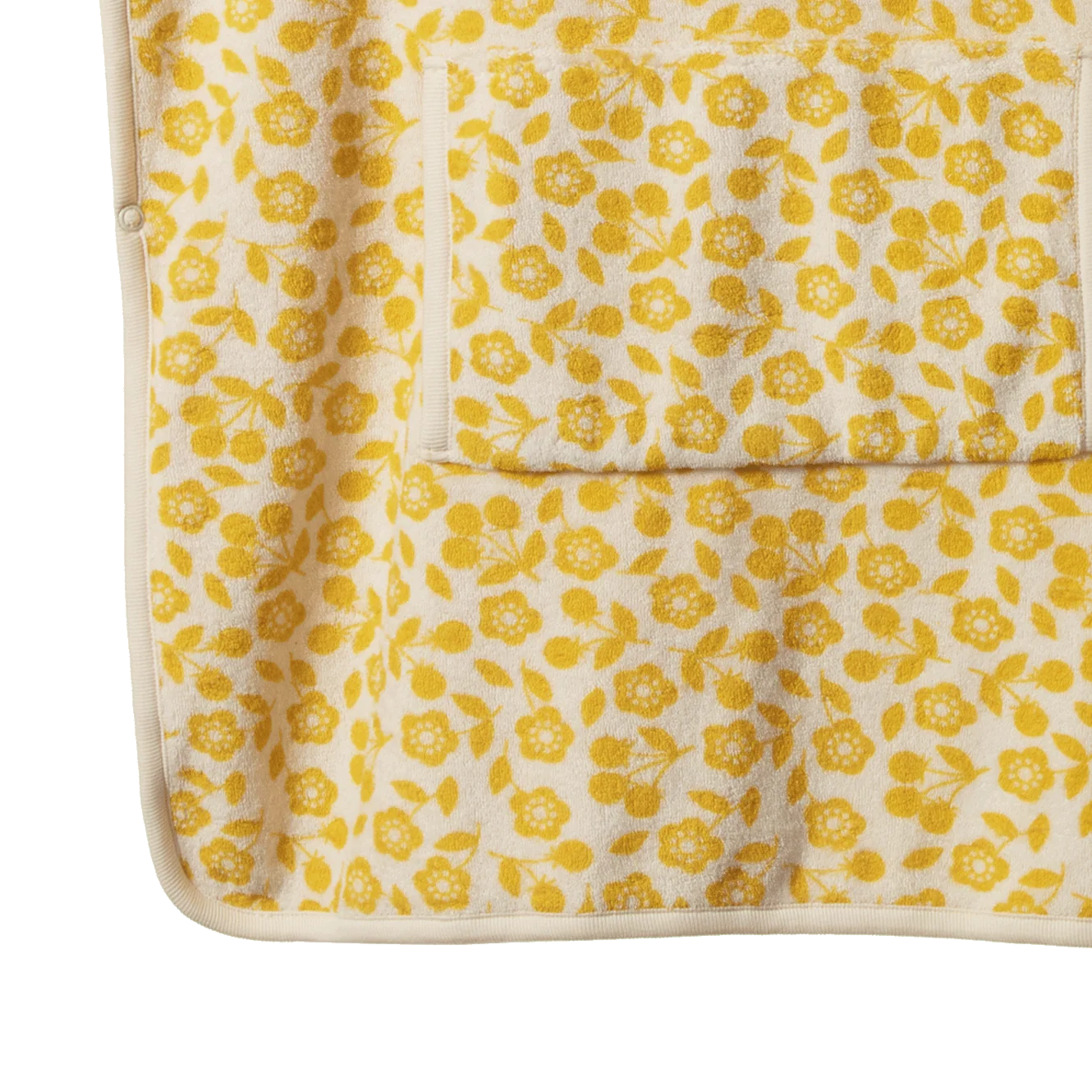 PONCHO TOWEL - Kitchen Garden Freesia Print | Nature Baby
