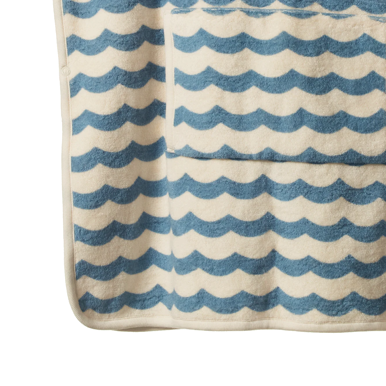 PONCHO TOWEL - Waves Print | Nature Baby