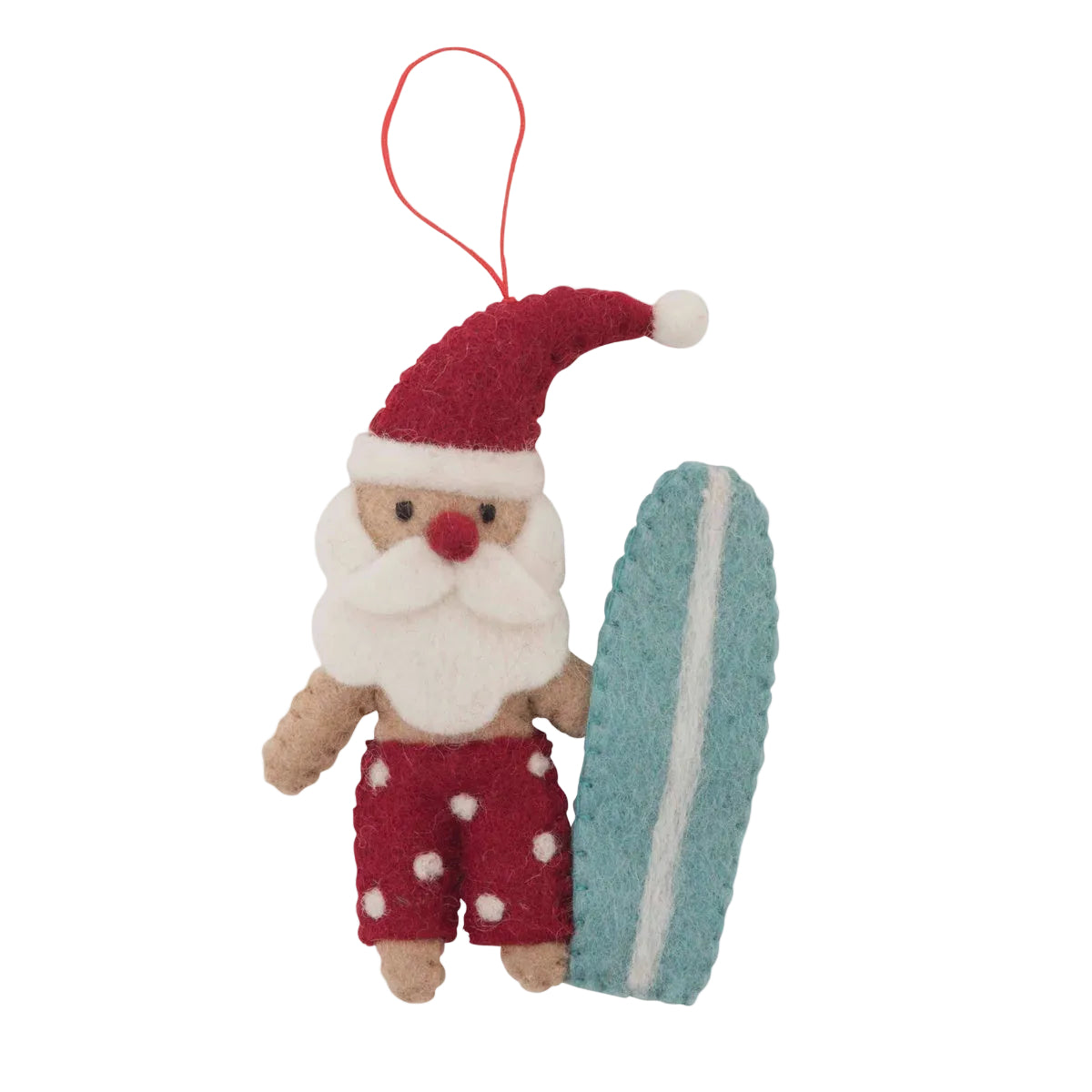 Santa with Surfboard | Pashom