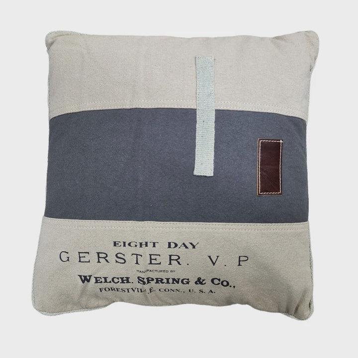 Canvas Cushion - Eight Day | Blue Goose Imports