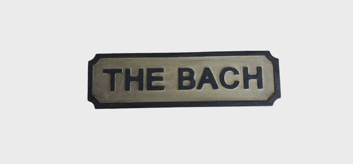 The Bach Sign - Small | Blue Goose Imports