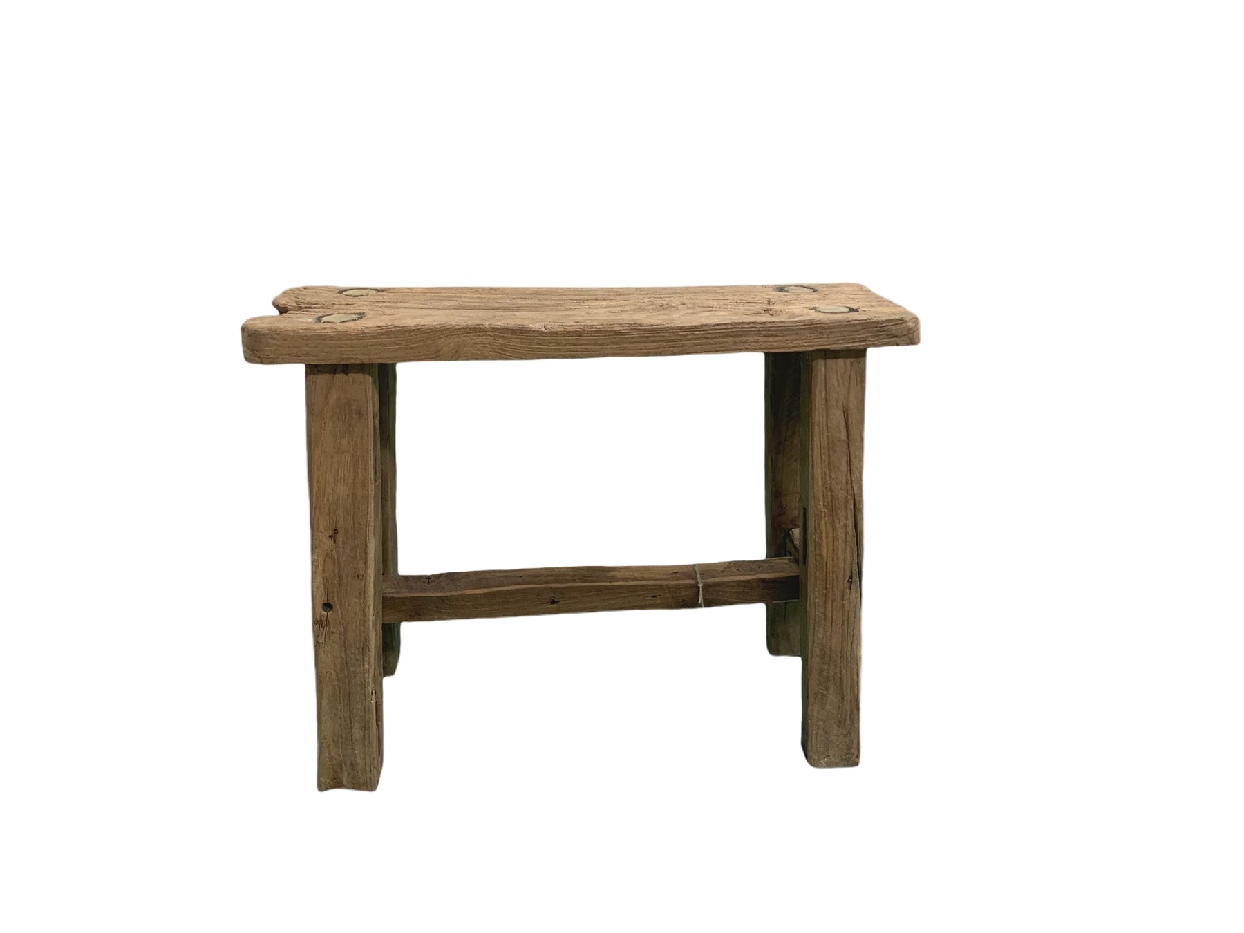 Fergs "aged teak" 60cm bench | Blue Goose Imports