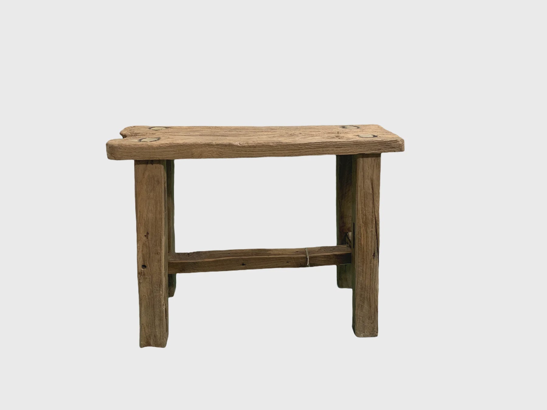 Fergs "aged teak" 60cm bench | Blue Goose Imports