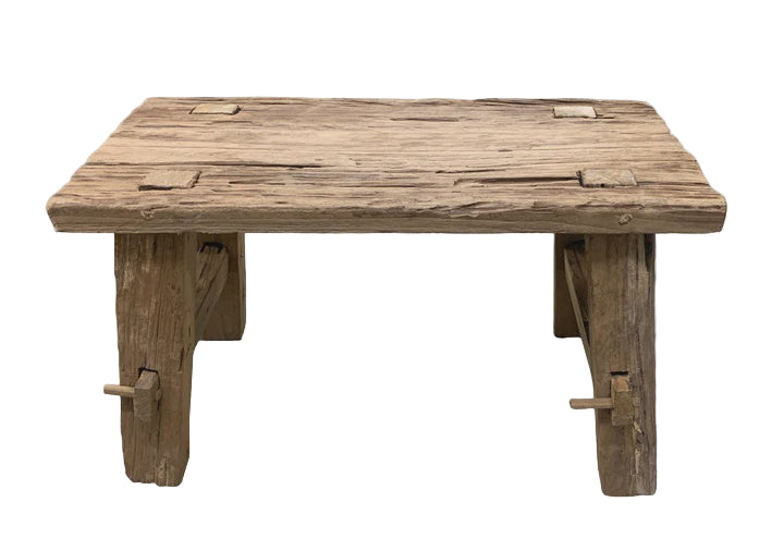 Fergs "aged teak" 50cm Bench | Blue Goose Imports