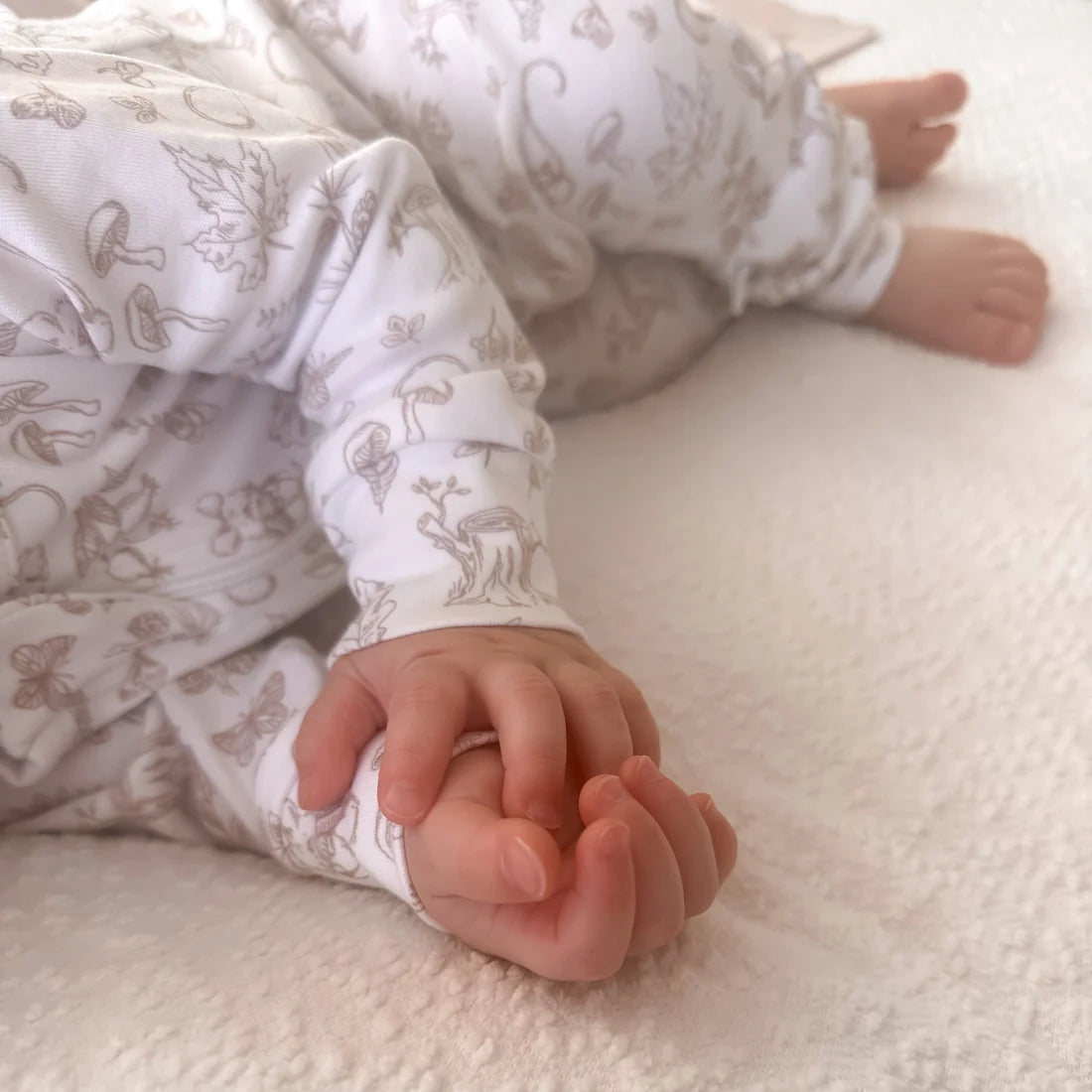 WOODLAND MOUSE ZIP ROMPER | Aster & Oak