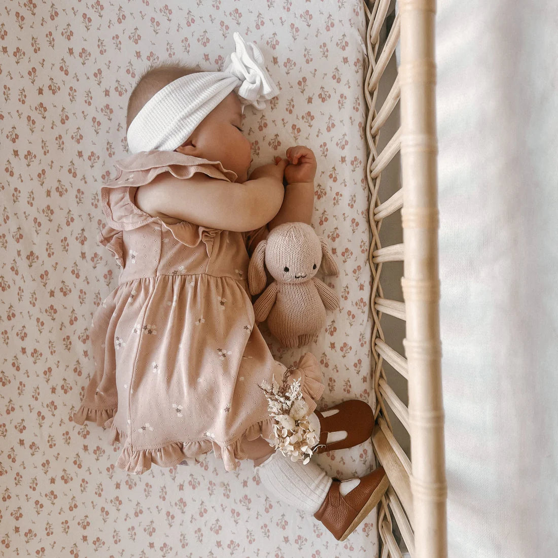 Petal Pointelle Ruffle Dress | Aster & Oak