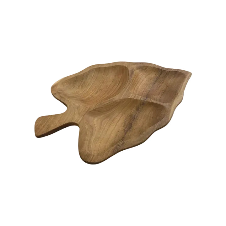 Teak Leaf Plate | Blue Goose Imports