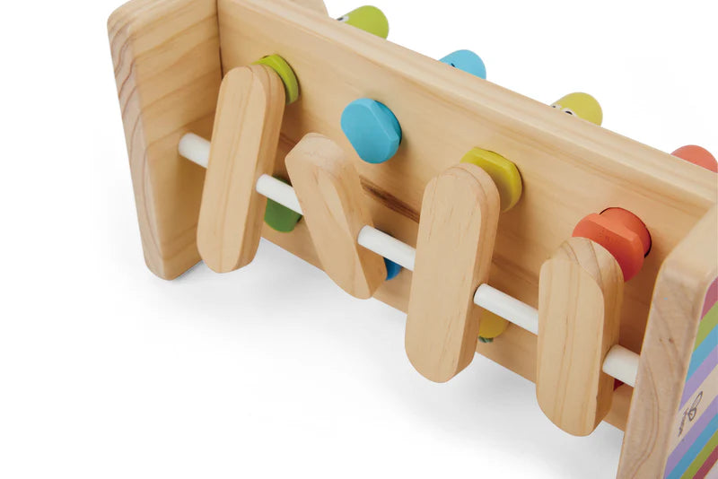 Play Essentials Rainbow Hammer Bench | Hape