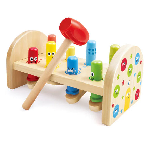 Play Essentials Rainbow Hammer Bench | Hape