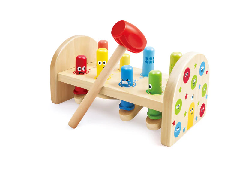 Play Essentials Rainbow Hammer Bench | Hape
