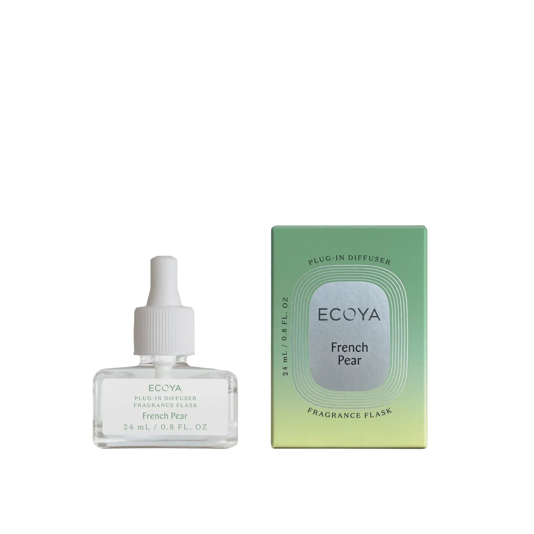 French Pear Plug-In Diffuser Fragrance Flask | Ecoya
