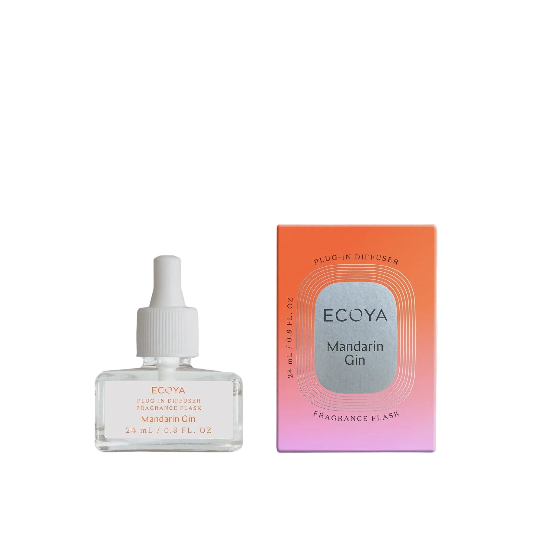 Mandarin Gin Plug-In Diffuser Fragrance Flask | Ecoya