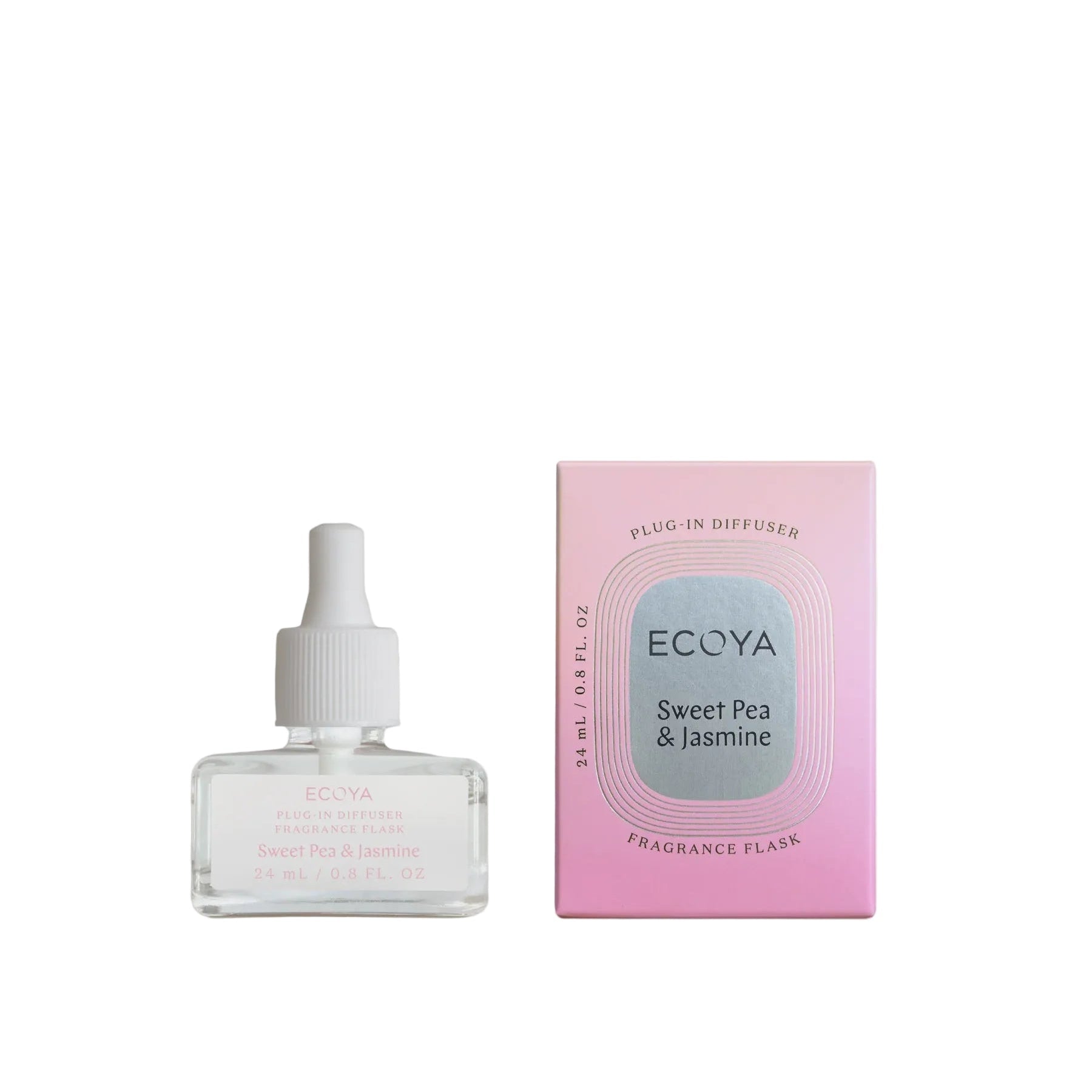Sweet Pea & Jasmine Plug-In Diffuser Fragrance  Flask | Ecoya