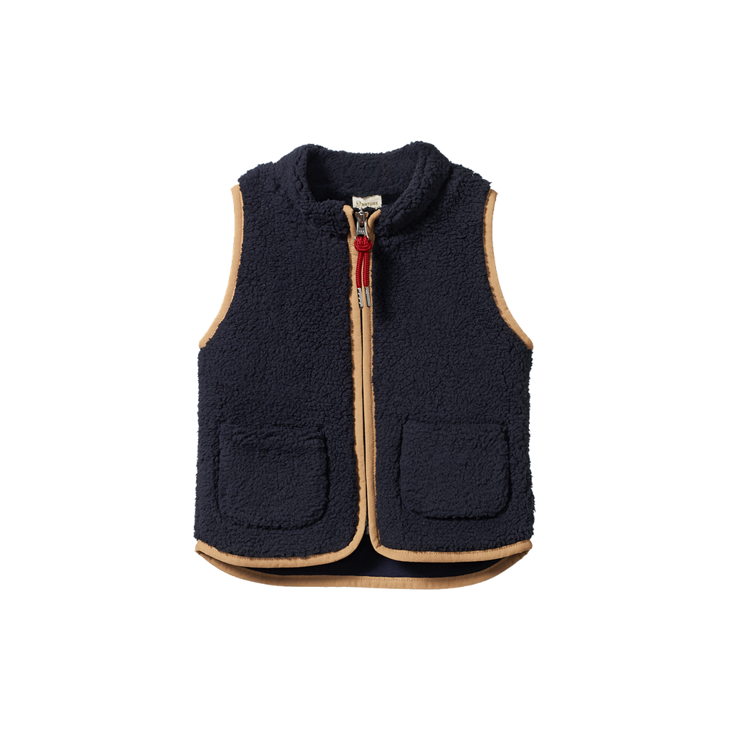 FLINT VEST - Navy | Nature Baby