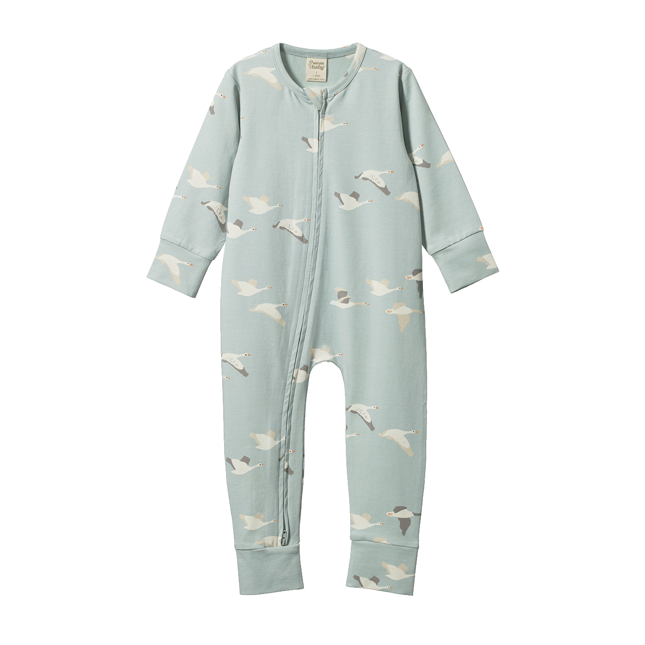 DREAMLANDS SUIT TODDLER Flying Geese Print | Nature Baby