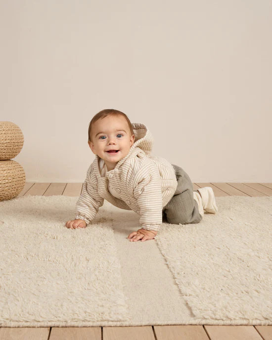 BABY BOOTIES - IVORY | Quincy Mae