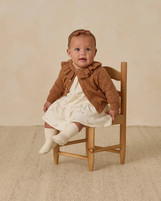 LITTLE KNOT HEADBAND || CEDAR / BEIGE | Quincy Mae