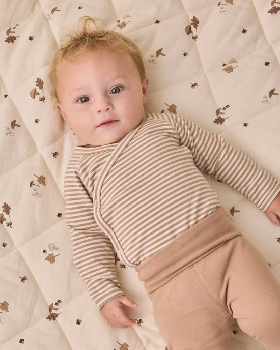 BABY PLAY MAT WOODLAND - NATURAL | Quincy Mae