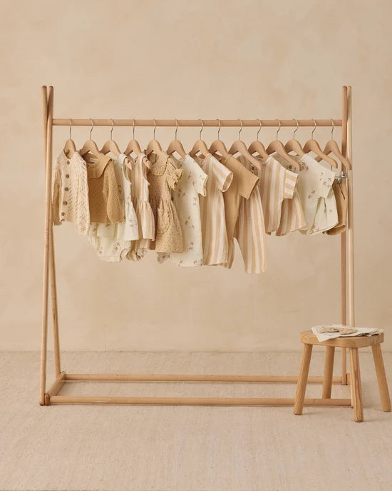KNIT CARDIGAN NATURAL - NATURAL | Quincy Mae