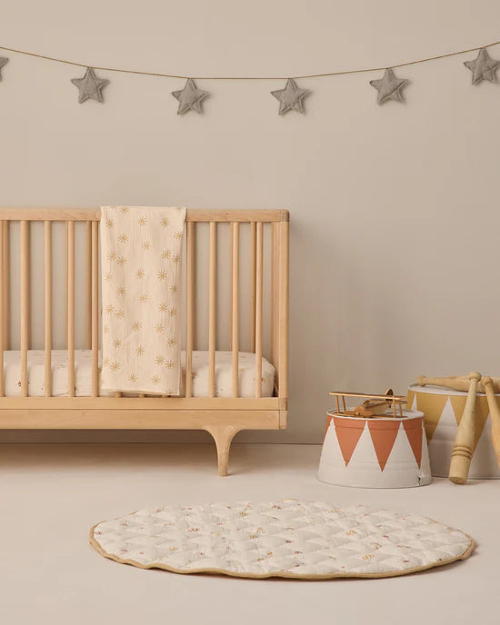 Woven Crib Sheet || Carnival | Quincy Mae