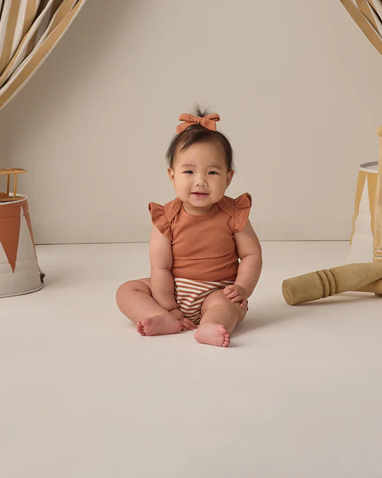 Bow W. Clip, Set Of 3 || Sky, Blush, Poppy | Quincy Mae