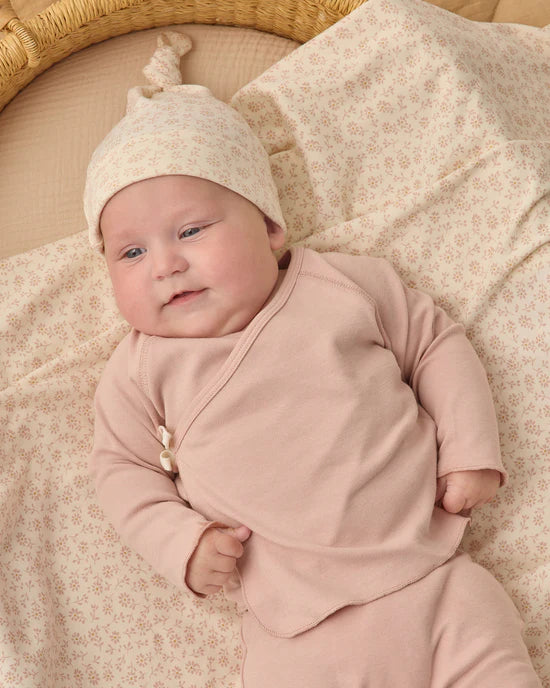 Swaddle || Ditsy - IVORY | Quincy Mae