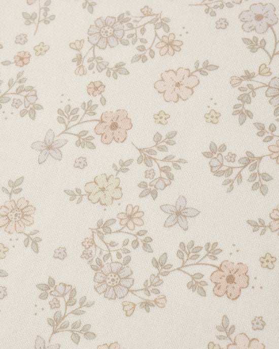 SWADDLE FLORAL VINE - NATURAL | Quincy Mae