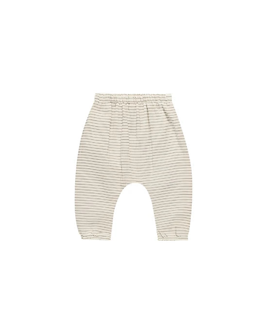 Woven Pant -  Basil Stripe | Quincy Mae