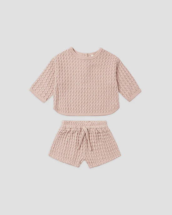 FLYNN SET DUSTY ROSE - DUSTY-ROSE | Quincy Mae