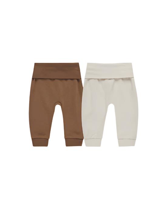 BABY PANT SET || CINNAMON, NATURAL | Quincy Mae