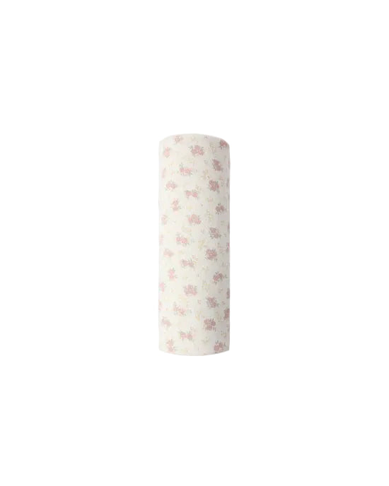 Swaddle - Flower Field - Ivory | Quincy Mae