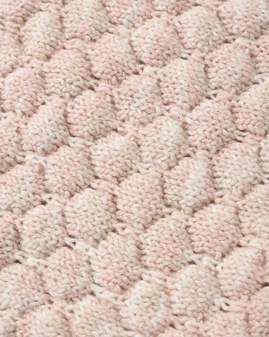 KNIT BONNET DUSTY ROSE SPECKLE | Quincy Mae
