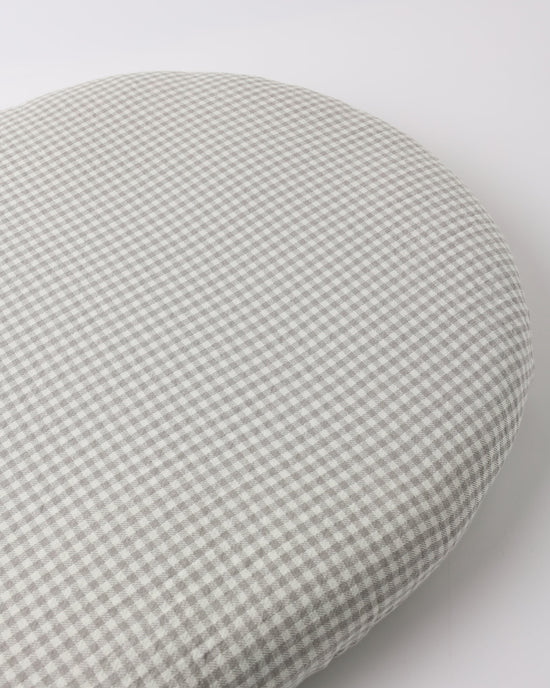 Bassinet Crib Sheet - Sage Gingham - Sage | Quincy Mae