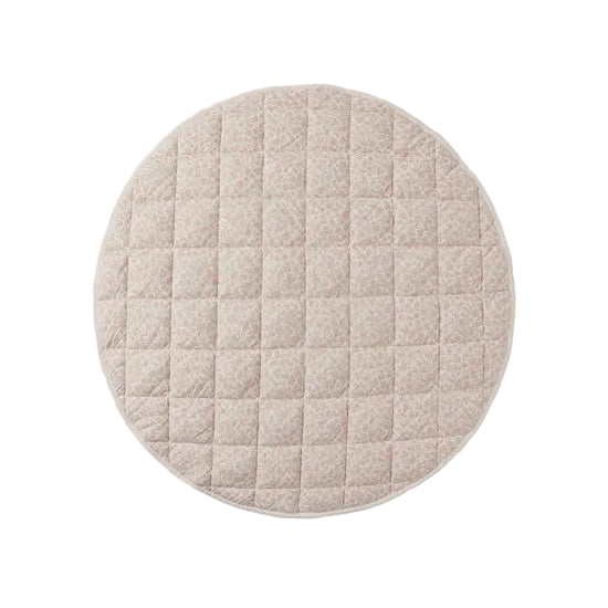 BABY PLAY MAT PINK BLOSSOM - IVORY | Quincy Mae