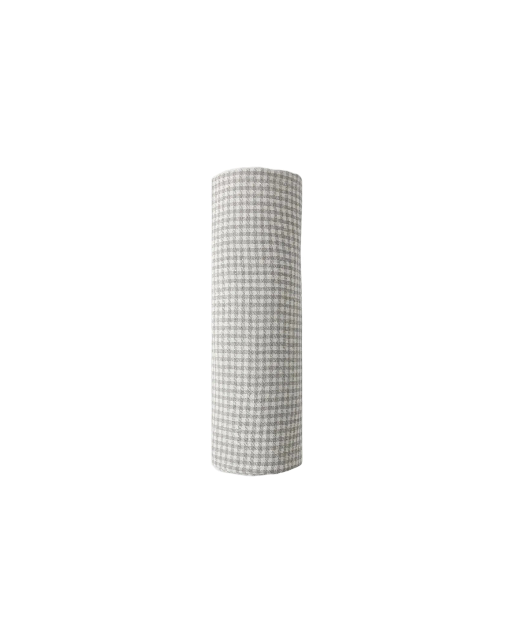 Woven Swaddle - Sage Gingham - Sage | Quincy Mae