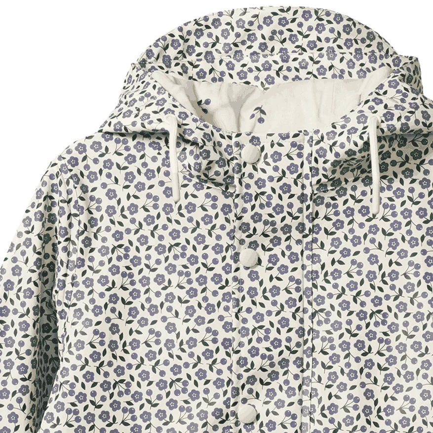 RAINCOAT - Briarwood Heron Print | Nature Baby