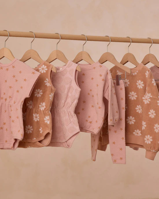 Spongy Knit Set || Starfish - PINK | Rylee + Cru