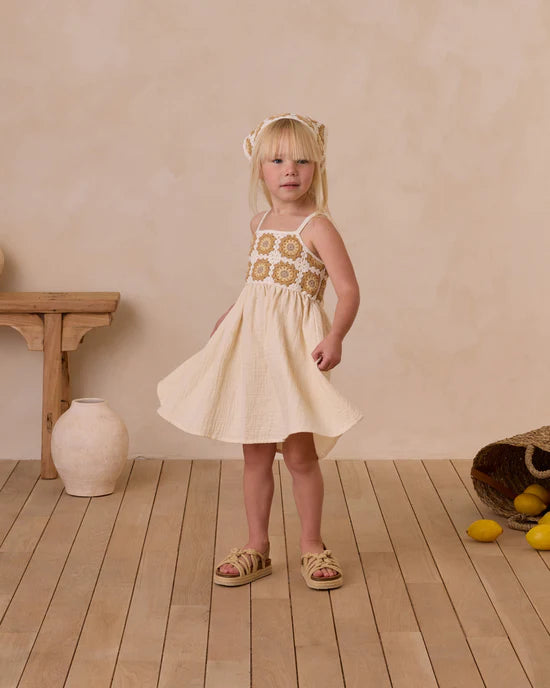 Crochet Sun Dress || Marigold Daisy | Rylee + Cru