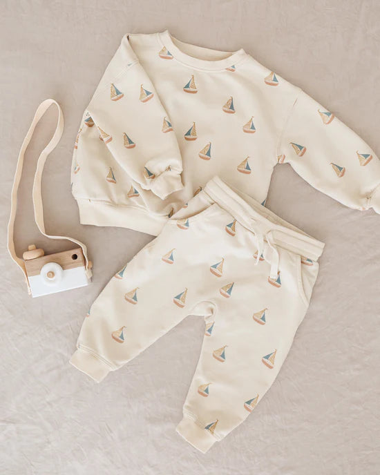 Sweatshirt || Sailboats | Rylee + Cru
