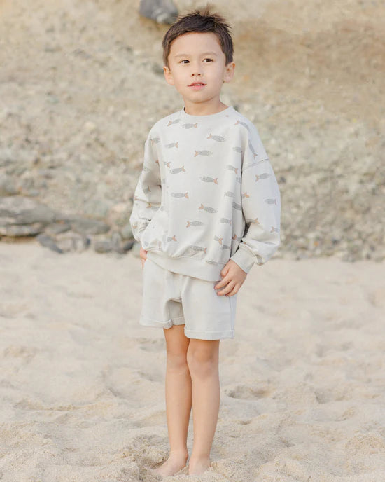Sweatshirt || Sardines | Rylee + Cru