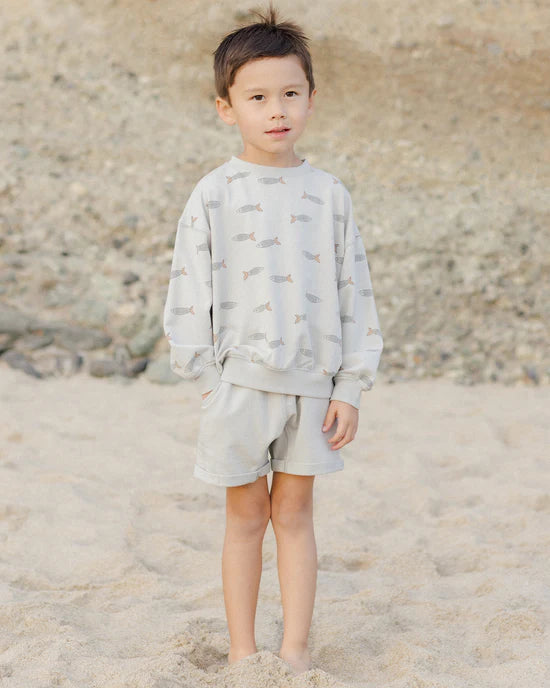 Sweatshirt || Sardines | Rylee + Cru