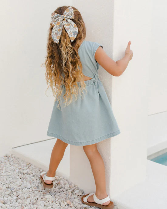 Denim Mini Dress || Ocean | Rylee + Cru