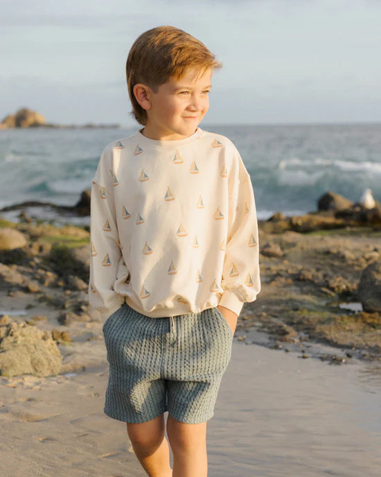 Sweatshirt || Sailboats | Rylee + Cru