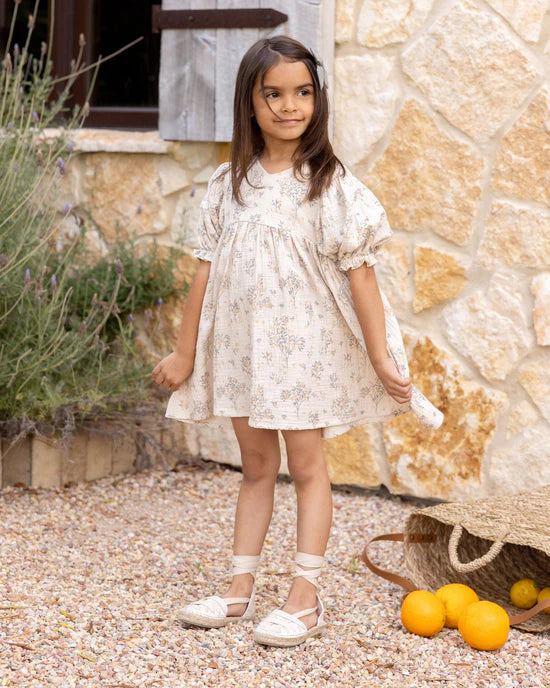 Jolene Dress || Citrus Grove - NATURAL | Rylee + Cru