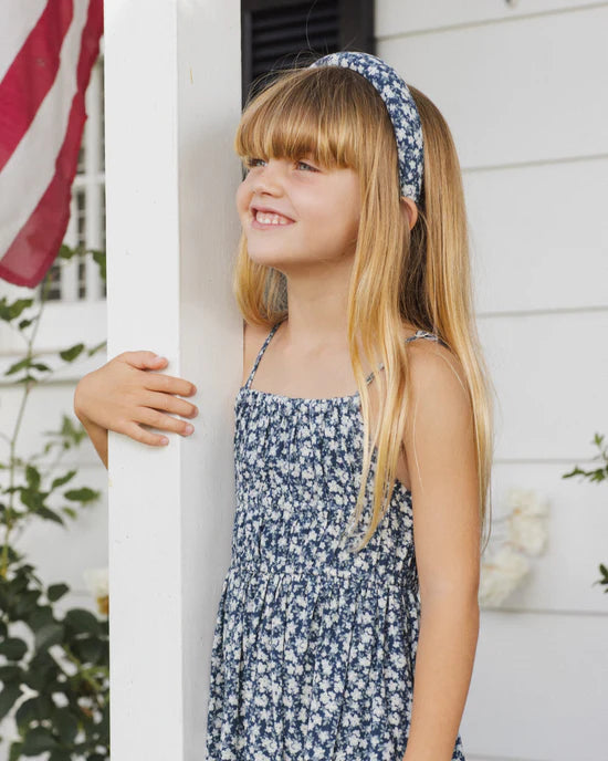 Delia Dress || Navy Floral - NAVY | Rylee + Cru
