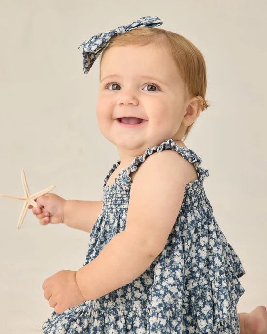 Bow || Navy Floral - NAVY | Rylee + Cru
